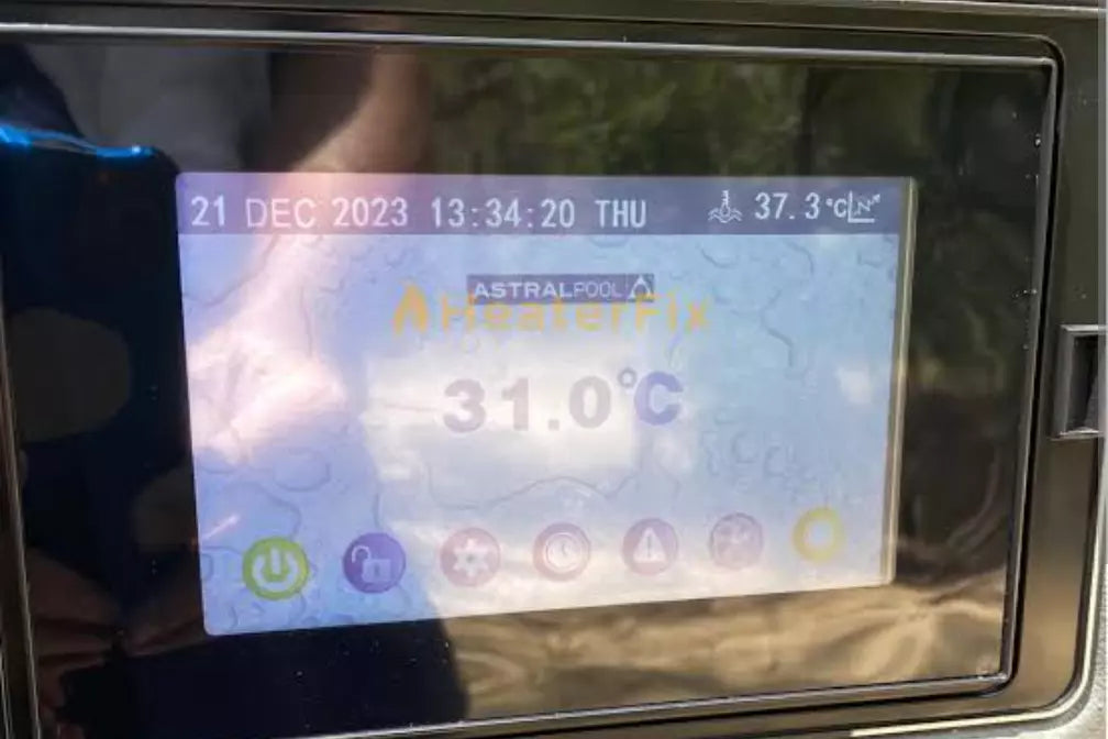 Viron Inverter Colour Touch Screen for Astralpool iHP Heat Pumps Viron Inverter Colour Touch Screen for Astralpool iHP Heat Pumps